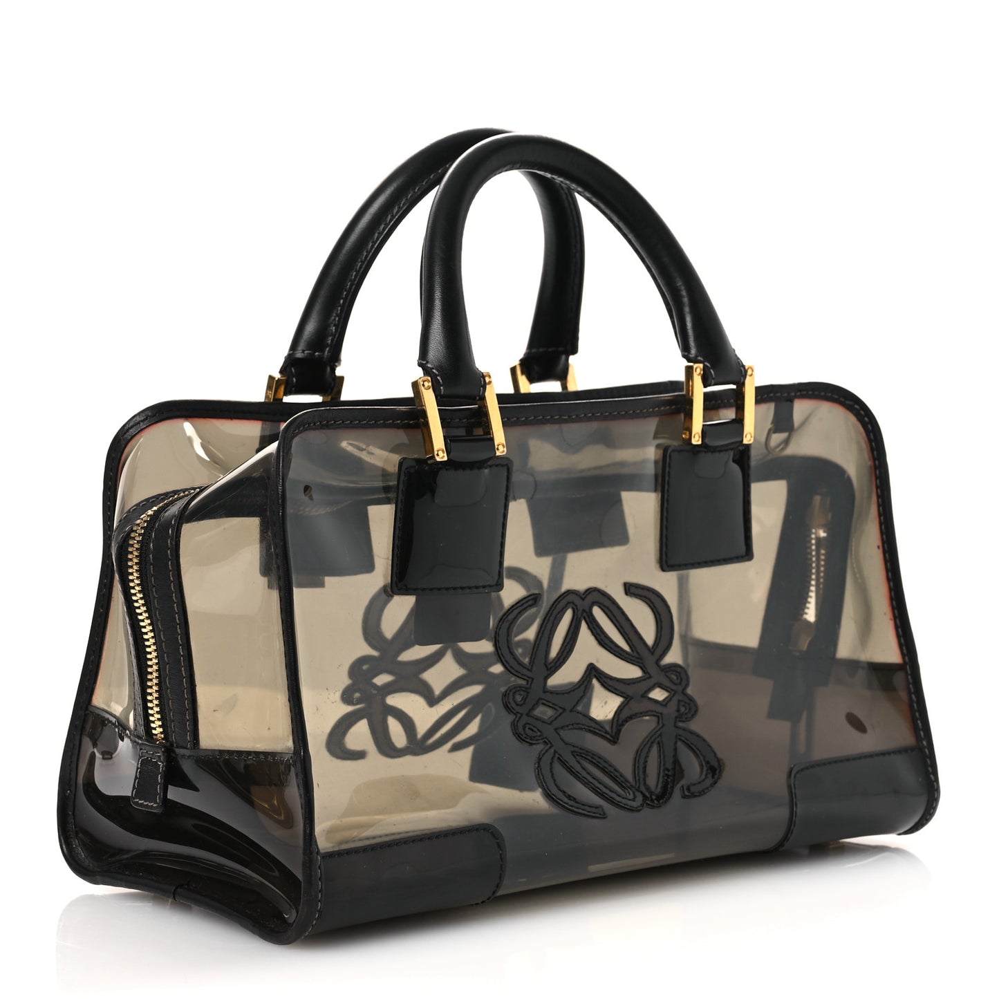 PVC Calfskin Amazona 28 Black