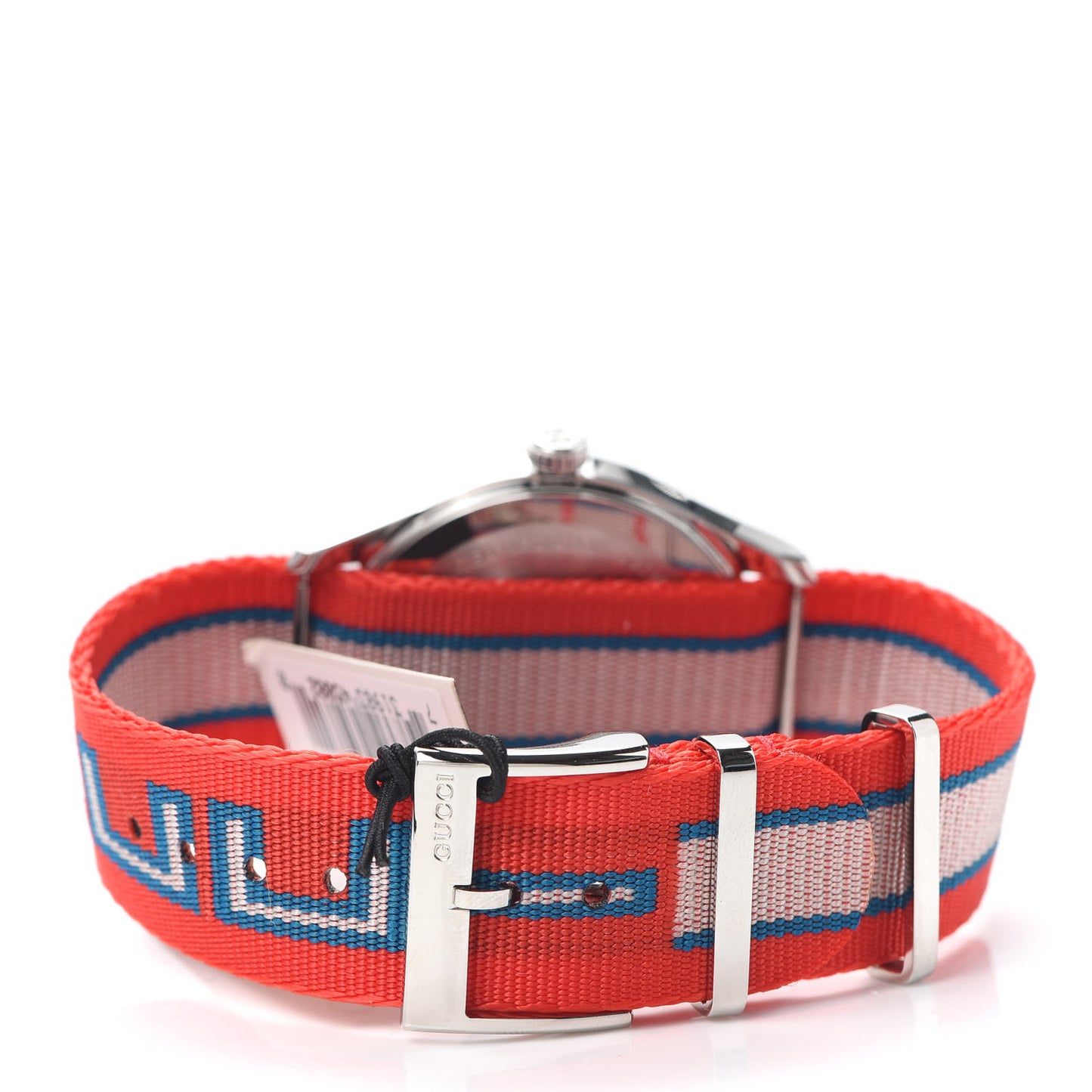 Stainless Steel Nylon 38mm G-Timeless Web Quartz Watch Red