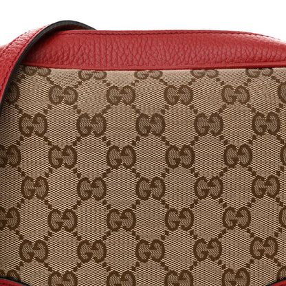 Gucci Monogram Mini Bree Messenger Bag Red 8 of 11