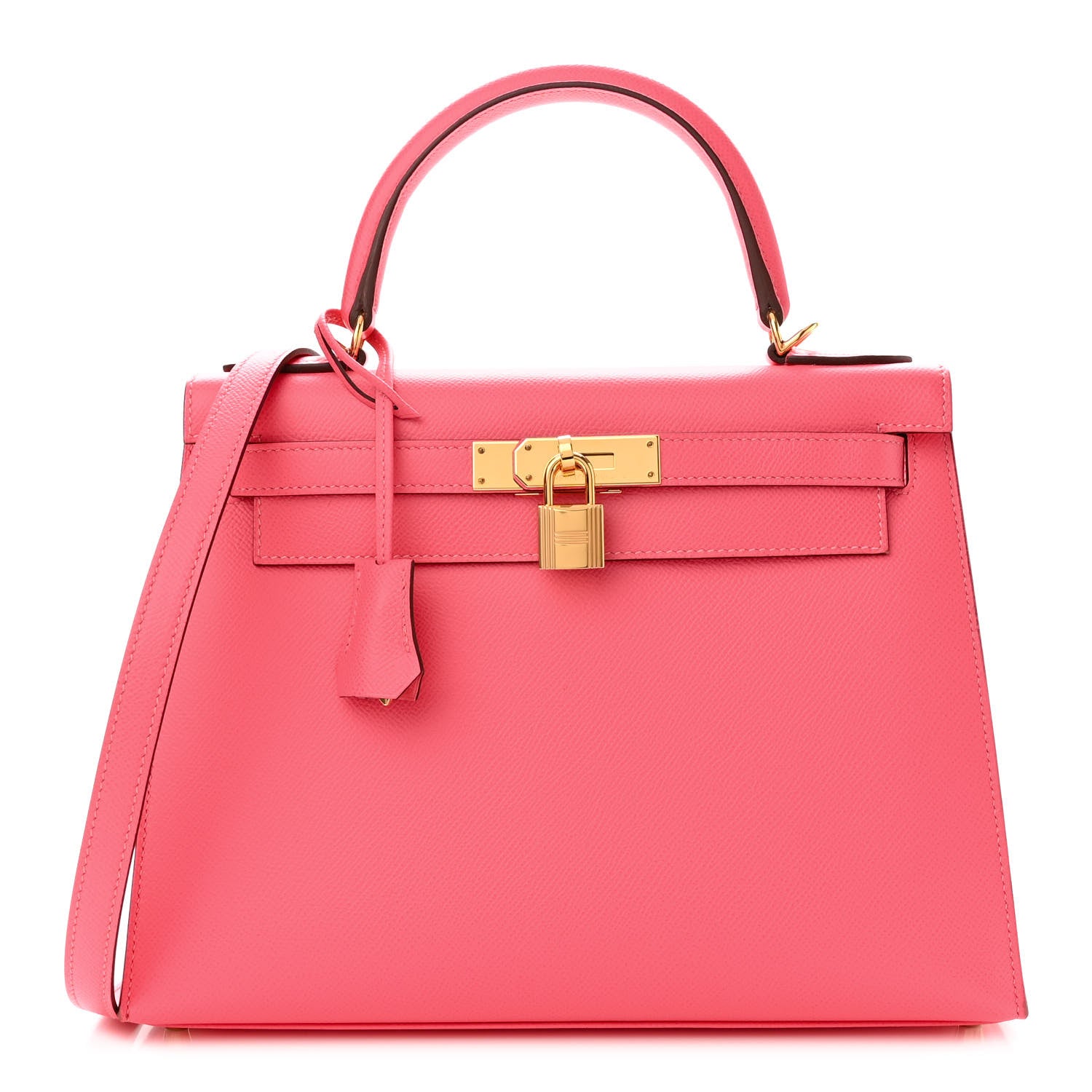 Hermes Epsom Kelly Sellier 28 Rose Azalee 1 of 11