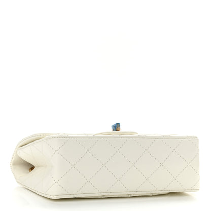 Chanel Aged Calfskin Quilted 2.55 Reissue Mini Flap White 4 of 10