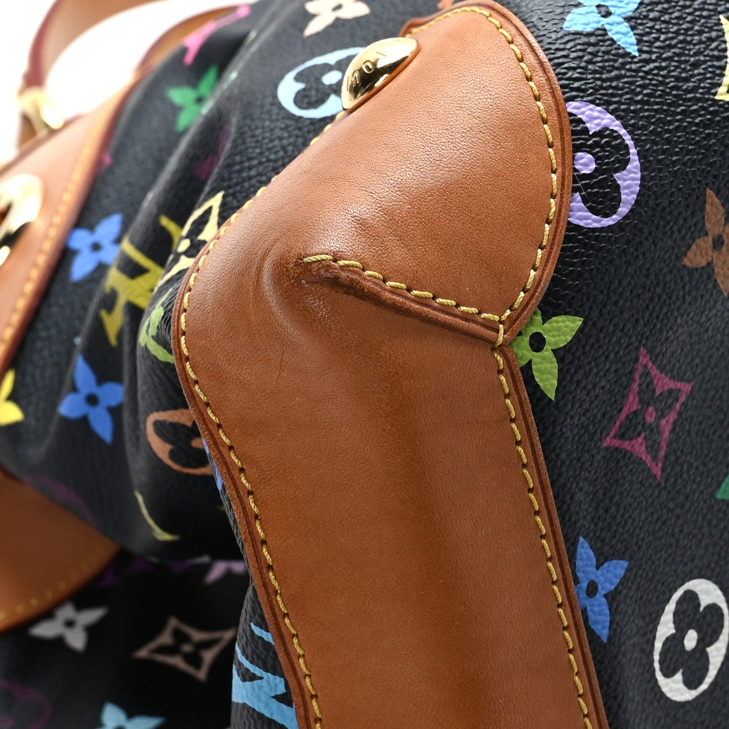 Louis Vuitton Monogram Multicolor Ursula Black 7 of 10