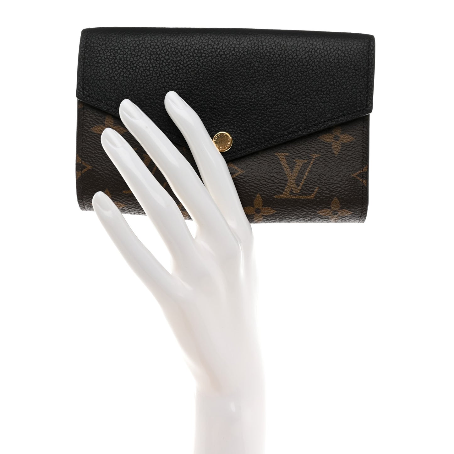 Monogram Pallas Compact Wallet Black