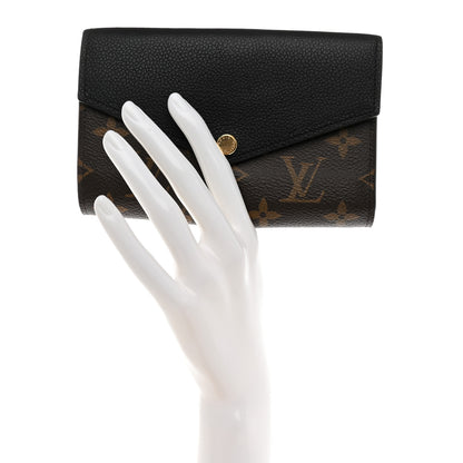 Louis Vuitton Monogram Pallas Compact Wallet Black 2 of 10
