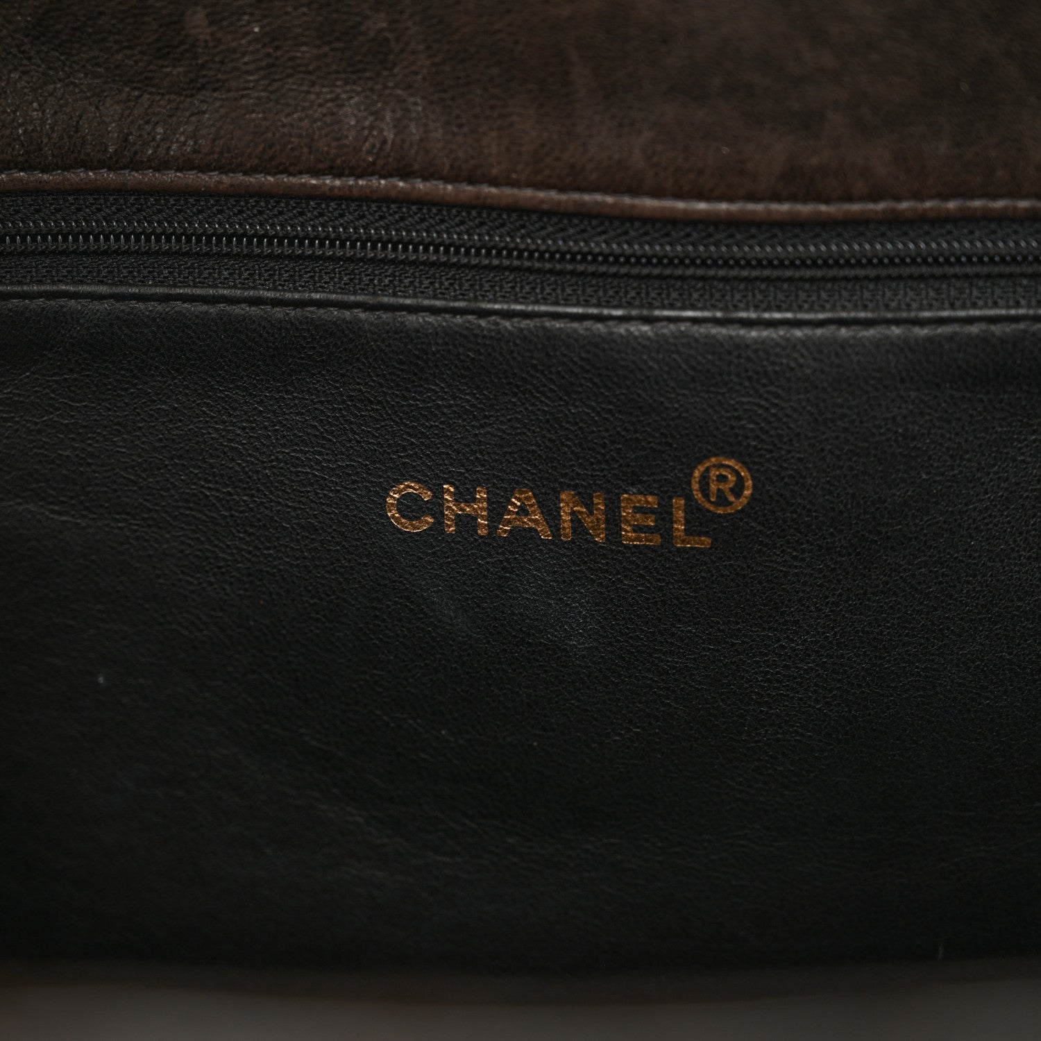 Chanel Patent Quilted Grand Shopping Tote GST Black 6 of 22