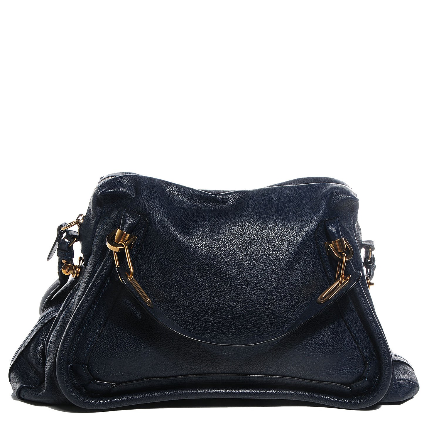Calfskin Large Paraty Midnight Blue
