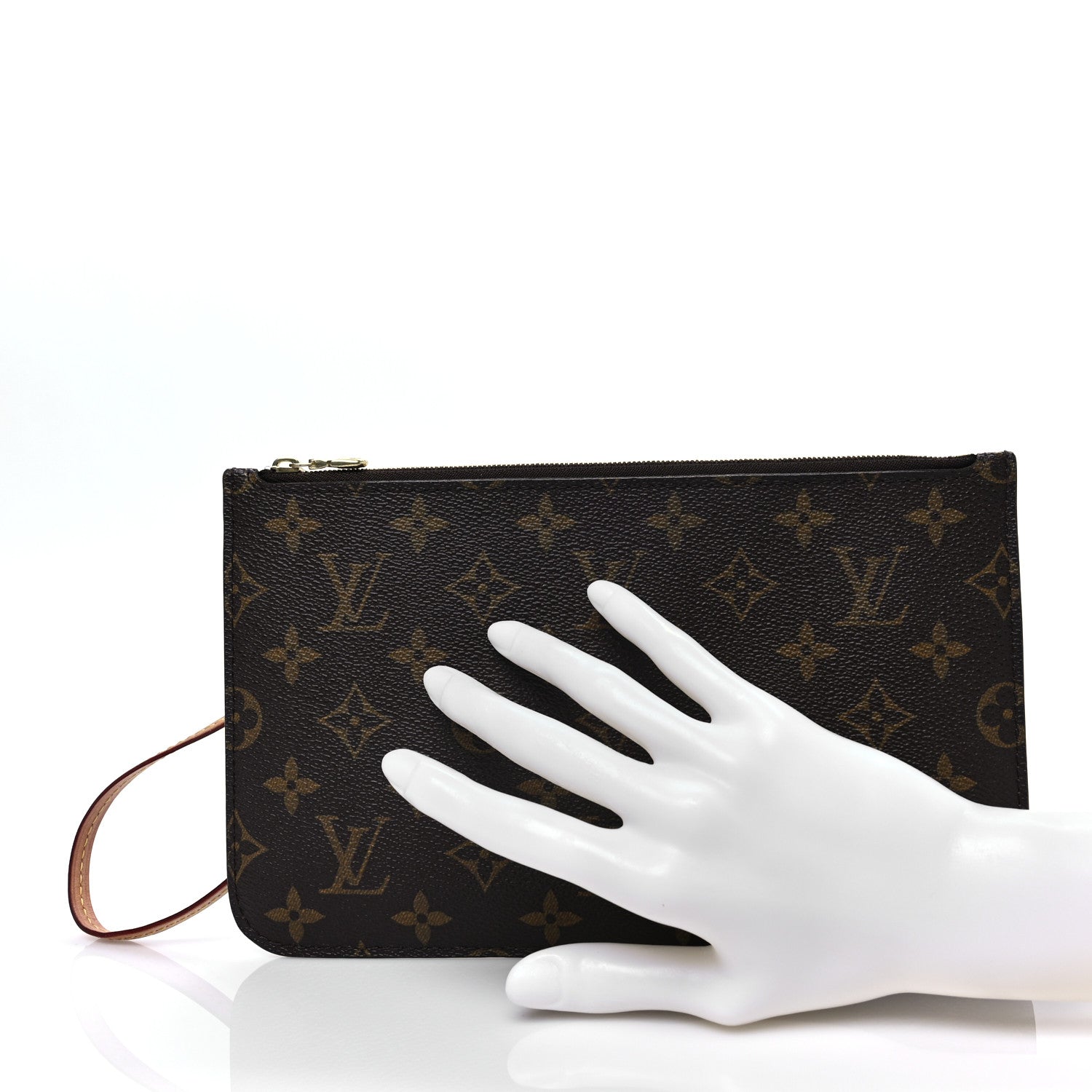 Louis Vuitton Monogram Neverfull MM GM Pochette 2 of 7