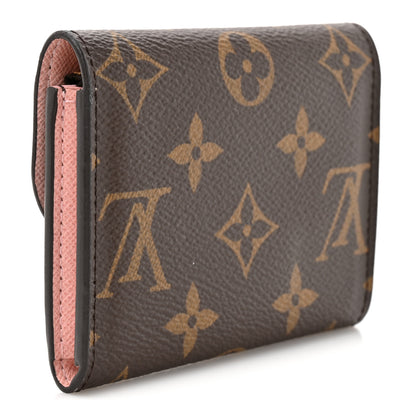 Louis Vuitton Monogram Rosalie Coin Purse Rose Ballerine 3 of 7