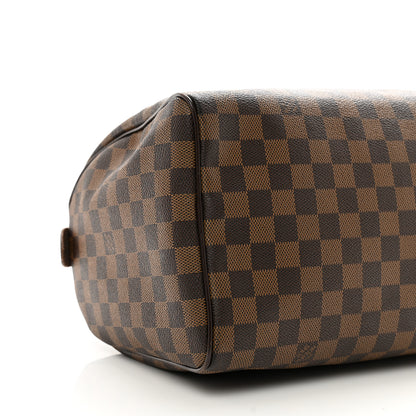 Louis Vuitton Damier Ebene Speedy 30 9 of 11