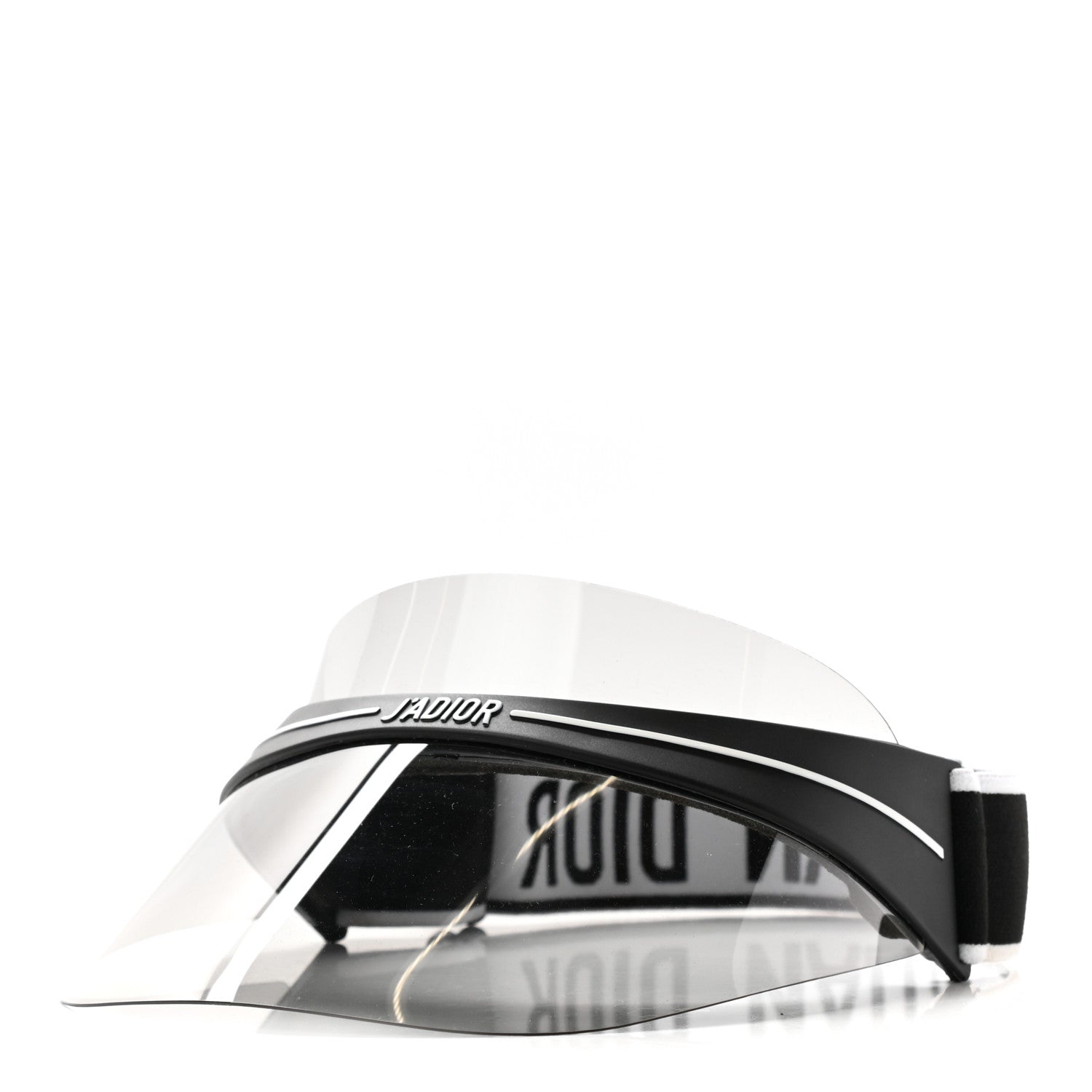Christian Dior Mirrored DiorClub1 Sun Visor Black 1 of 9