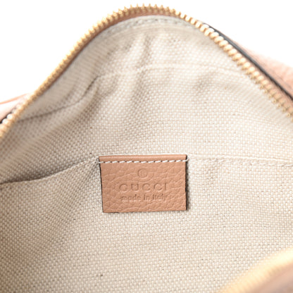 Gucci Pebbled Calfskin Small Soho Disco Bag Camelia 6 of 9