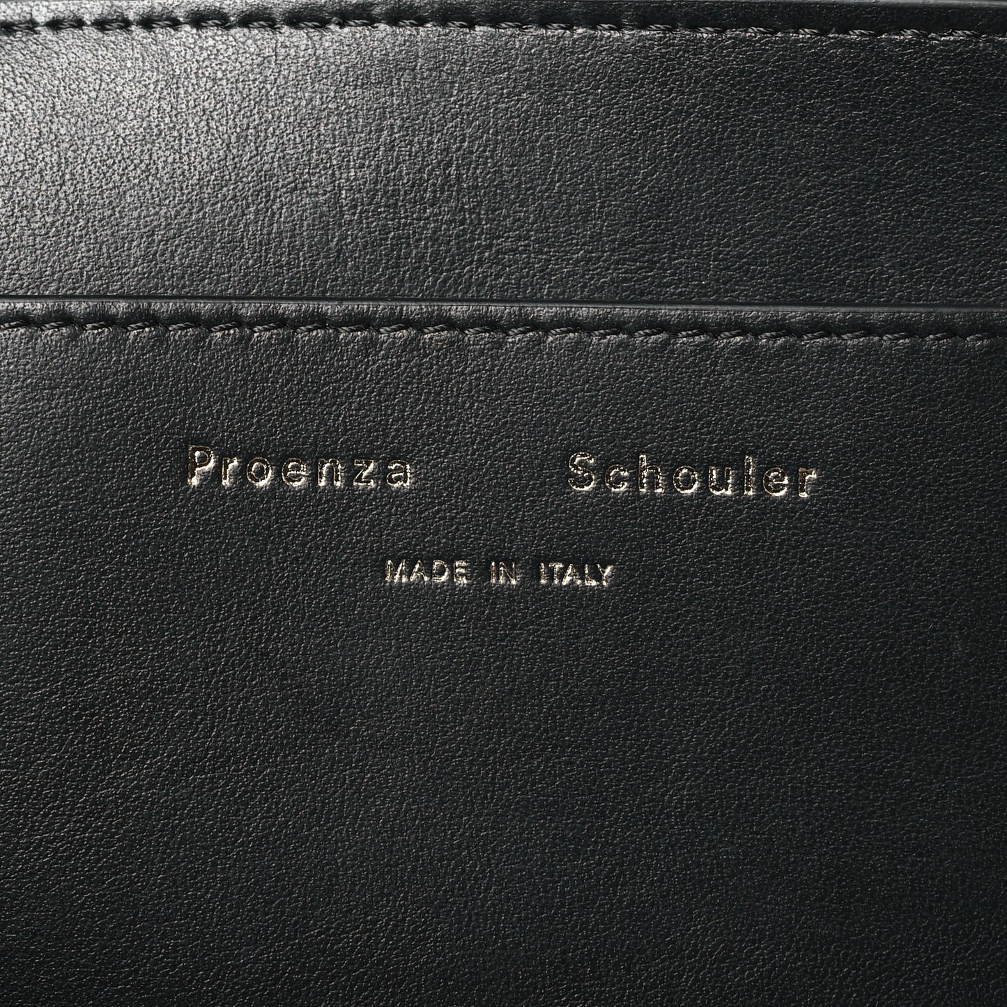 Lambskin Perforated Mini PS1 Satchel Black