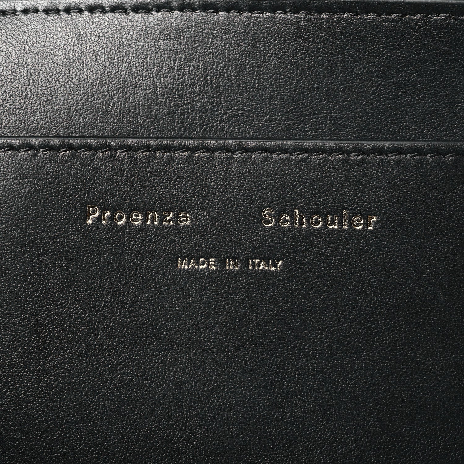 Proenza Schouler Lambskin Perforated Mini PS1 Satchel Black 6 of 10