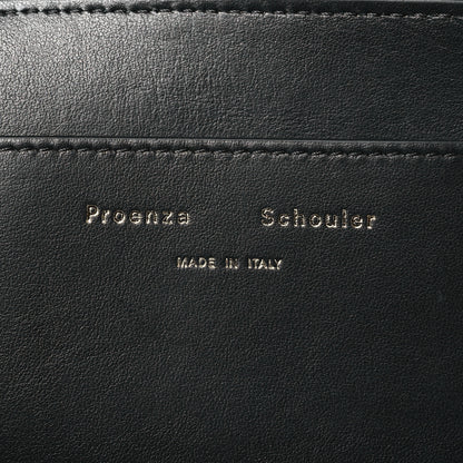 Proenza Schouler Lambskin Perforated Mini PS1 Satchel Black 6 of 10