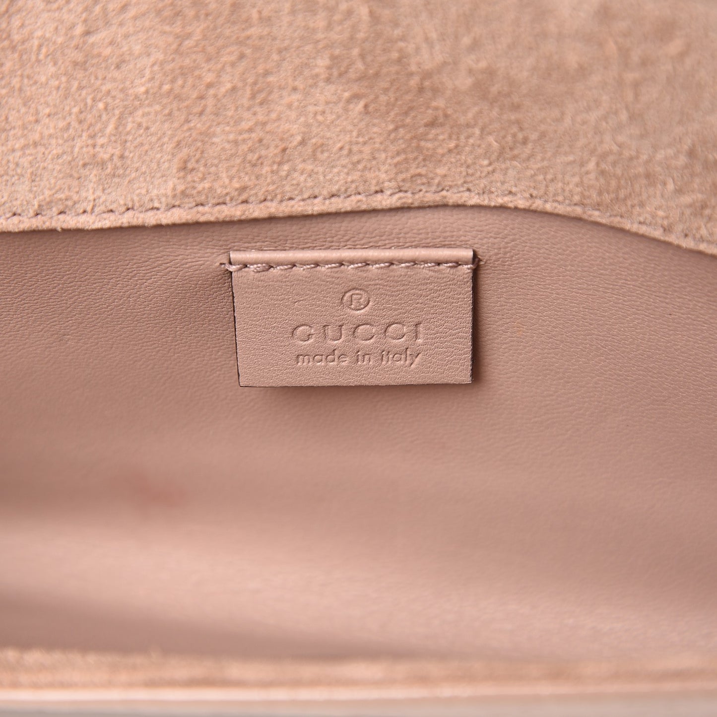 Patent Microguccissima Small Broadway Clutch Dark Cipria