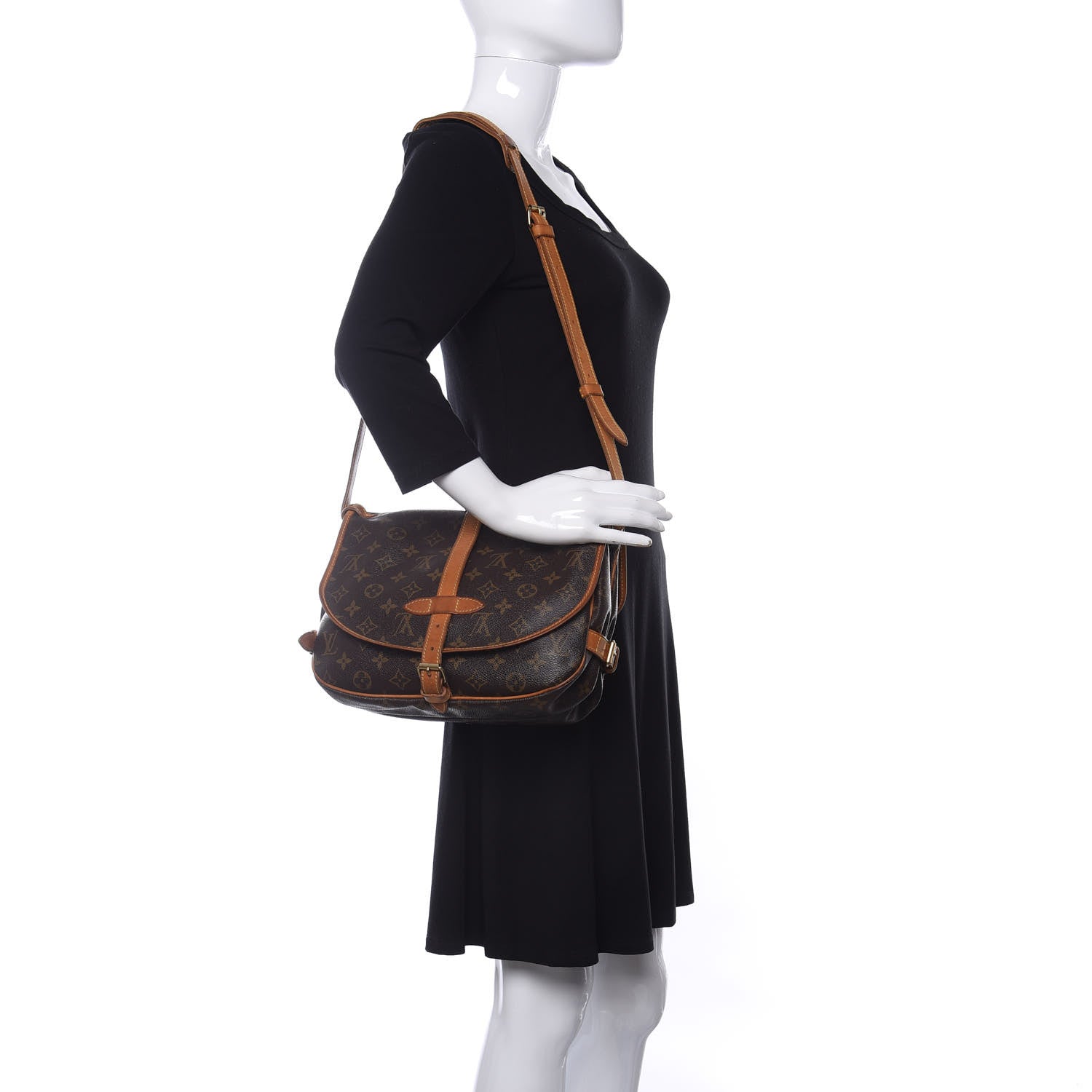 Louis Vuitton Monogram Saumur 30 2 of 16