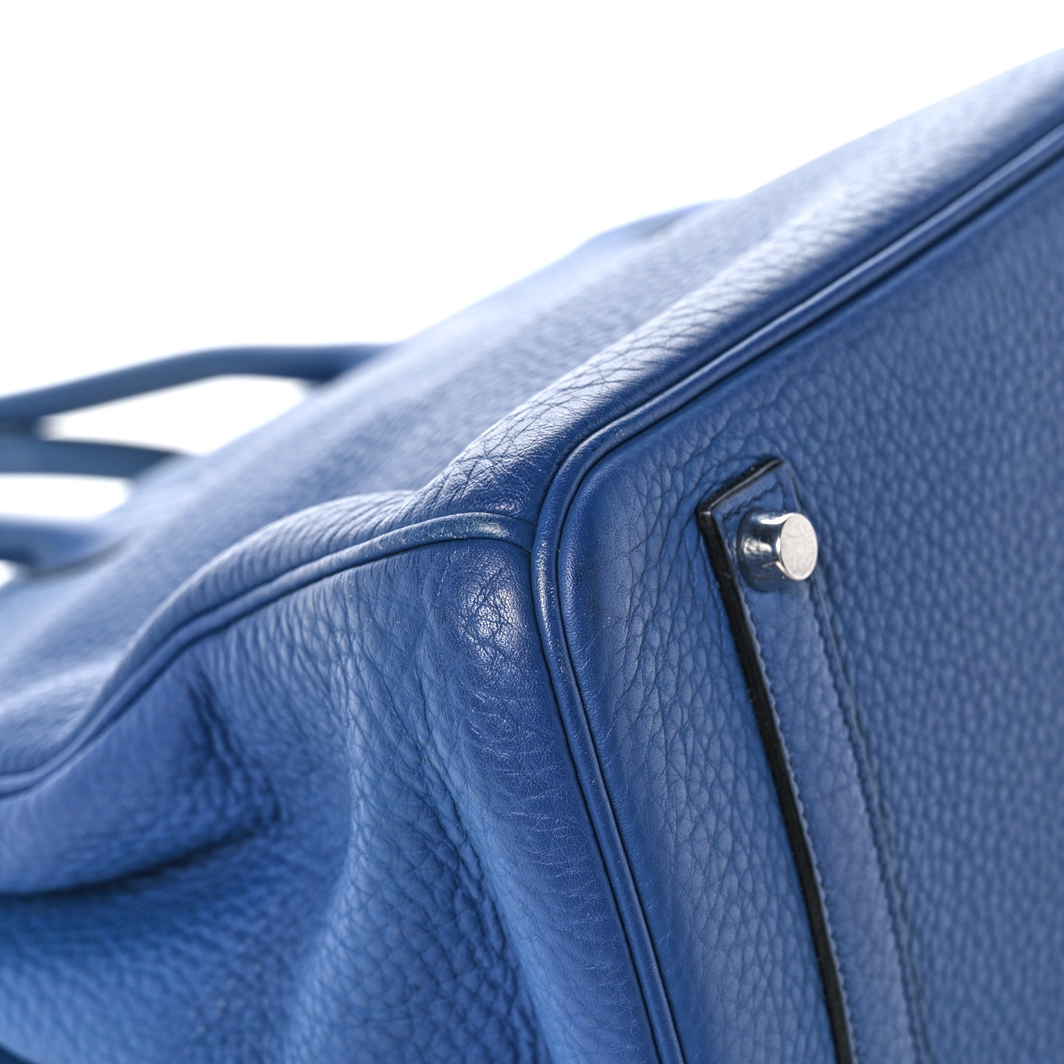 Hermes Taurillon Clemence Birkin 35 Bleu Brighton 34 of 43