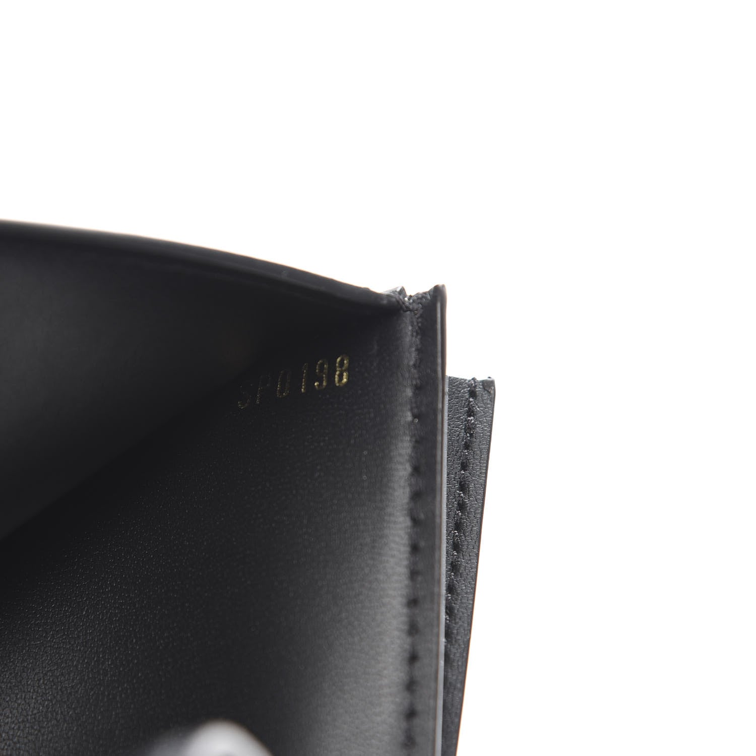 Louis Vuitton Monogram Flower Lock Compact Wallet Black 7 of 7