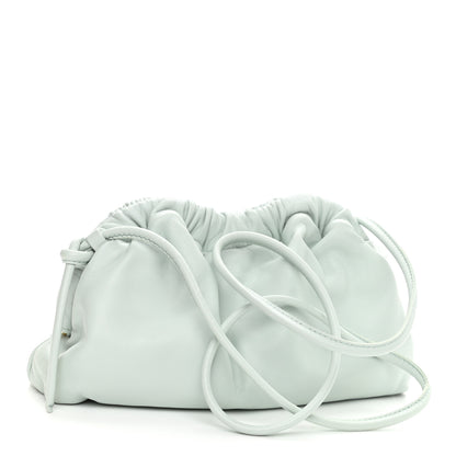 Mansur Gavriel Lambskin Mini Cloud Clutch Seafoam 2 of 8