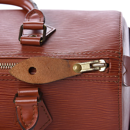 Louis Vuitton Epi Speedy 25 Kenyan Fawn 16 of 18
