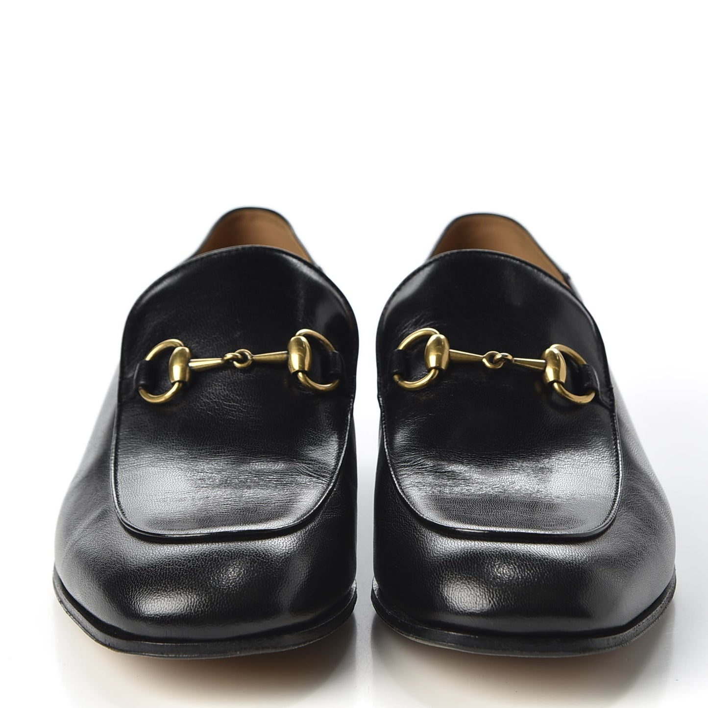 Goatskin Mens Horsebit Loafers 10 Black