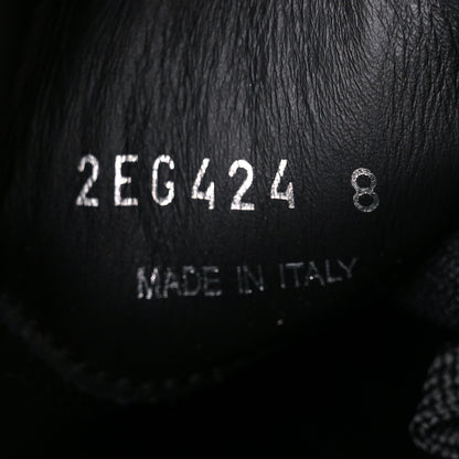 Prada Spazzolato Rois Bike Fabric Mens Sneakers 8 Quarzo Mango 8 of 8