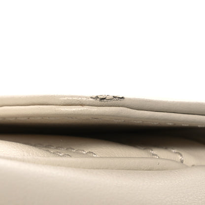 Gucci Calfskin Matelasse Small GG Marmont Shoulder Bag White 14 of 17