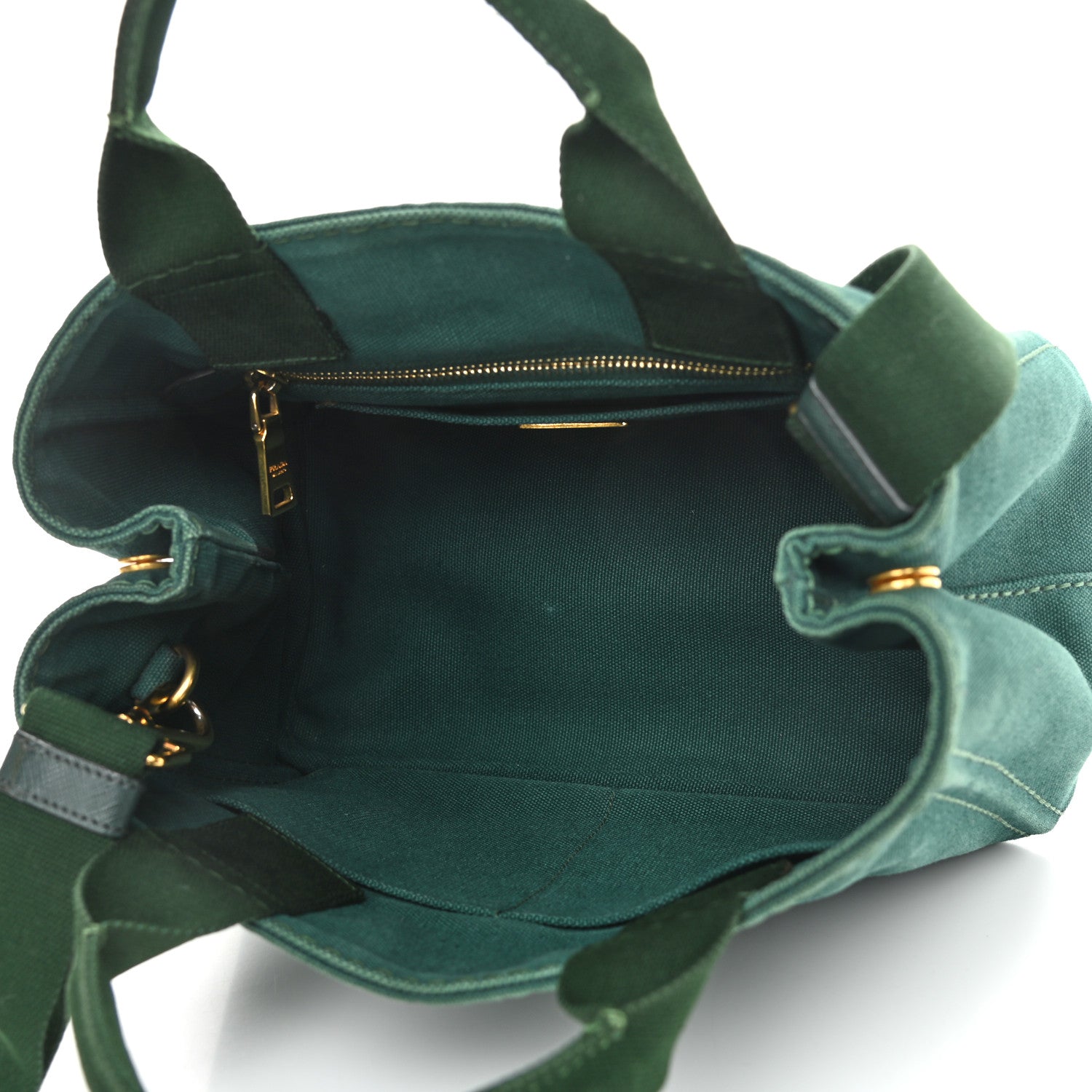 Prada Canapa Small Logo Tote Oleandro 5 of 15