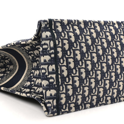 Christian Dior Oblique Large Book Tote Blue Multicolor 8 of 10