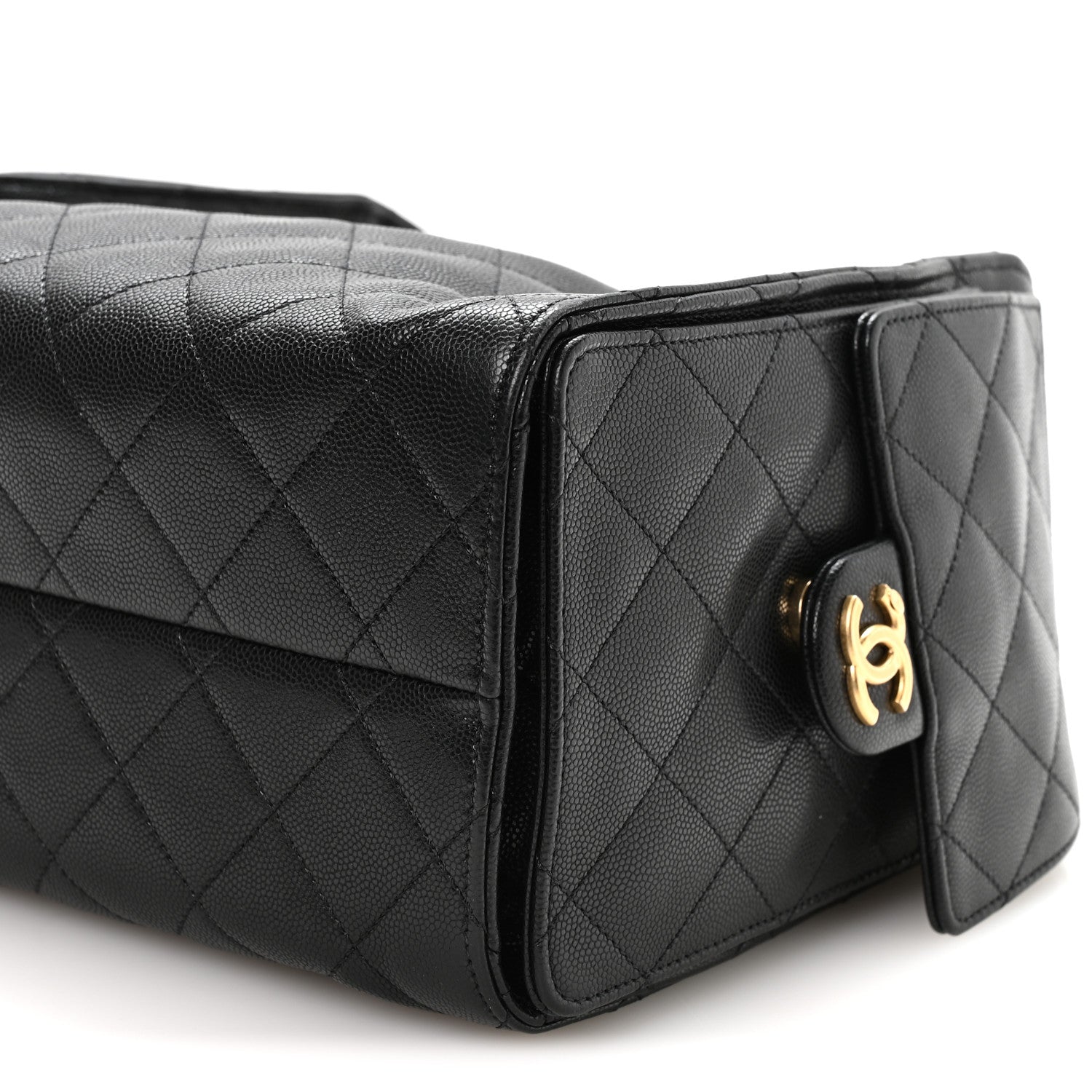 Chanel Caviar Quilted Small Chanel 25 Handbag Black 10 of 11