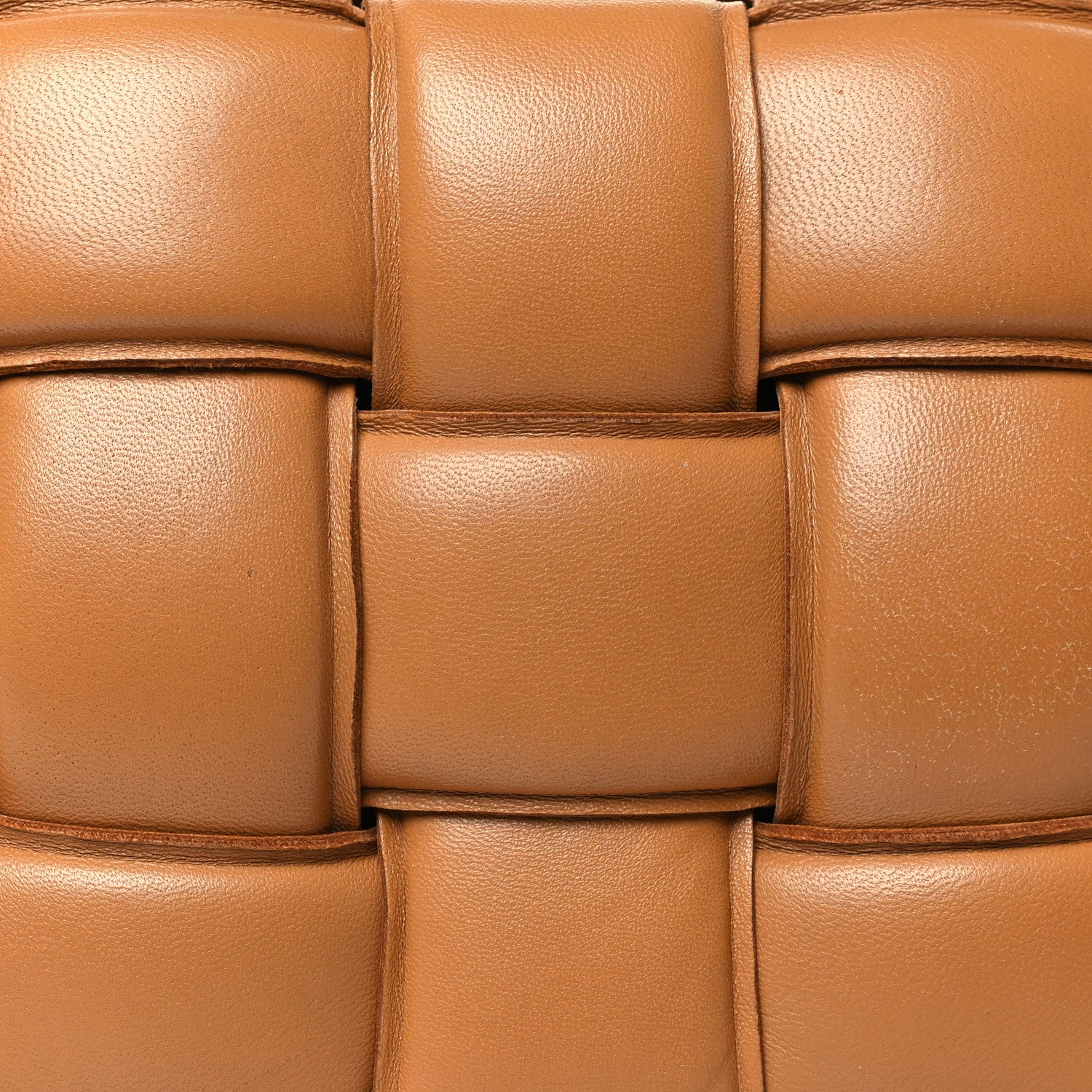 Bottega Veneta Nappa Maxi Intreccio Padded Cassette Crossbody Bag Caramel 8 of 15