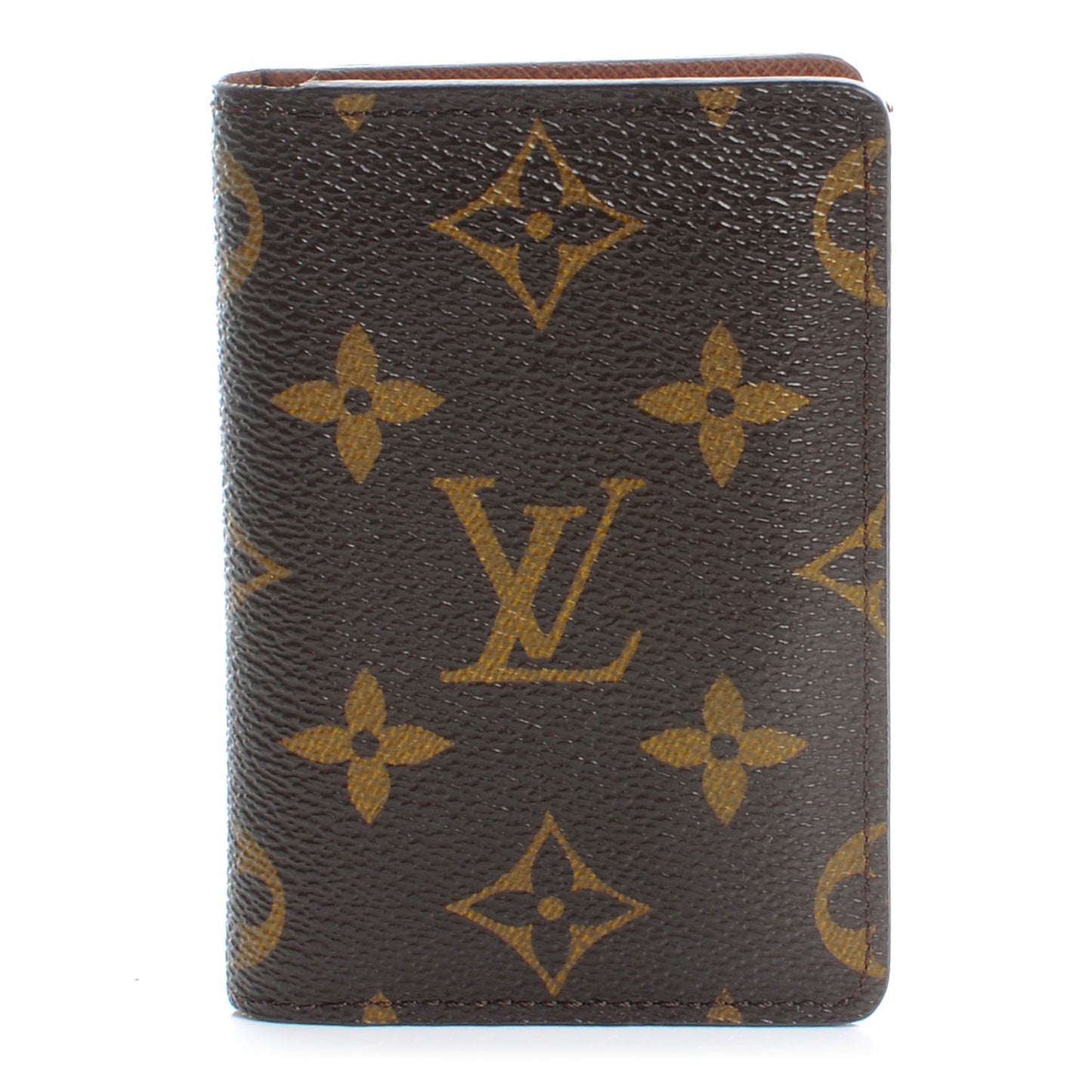 Monogram Pocket Organizer Card Holder NM