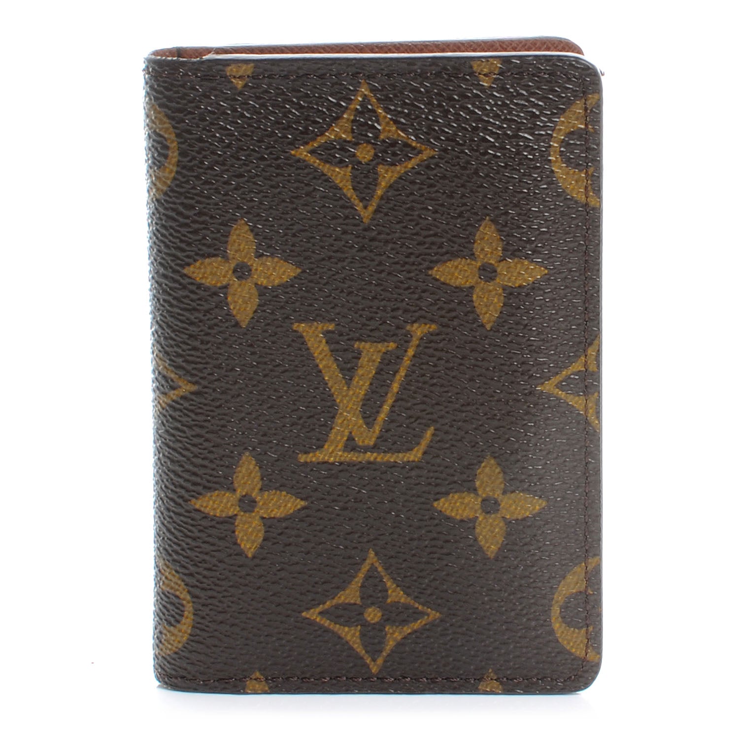 Louis Vuitton Monogram Pocket Organizer Card Holder NM 1 of 8
