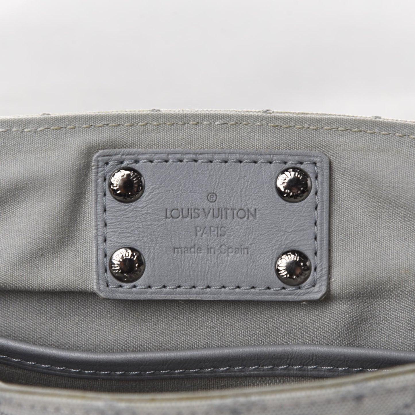 Mini Monogram Patchwork Conte De Fees Musette Grey