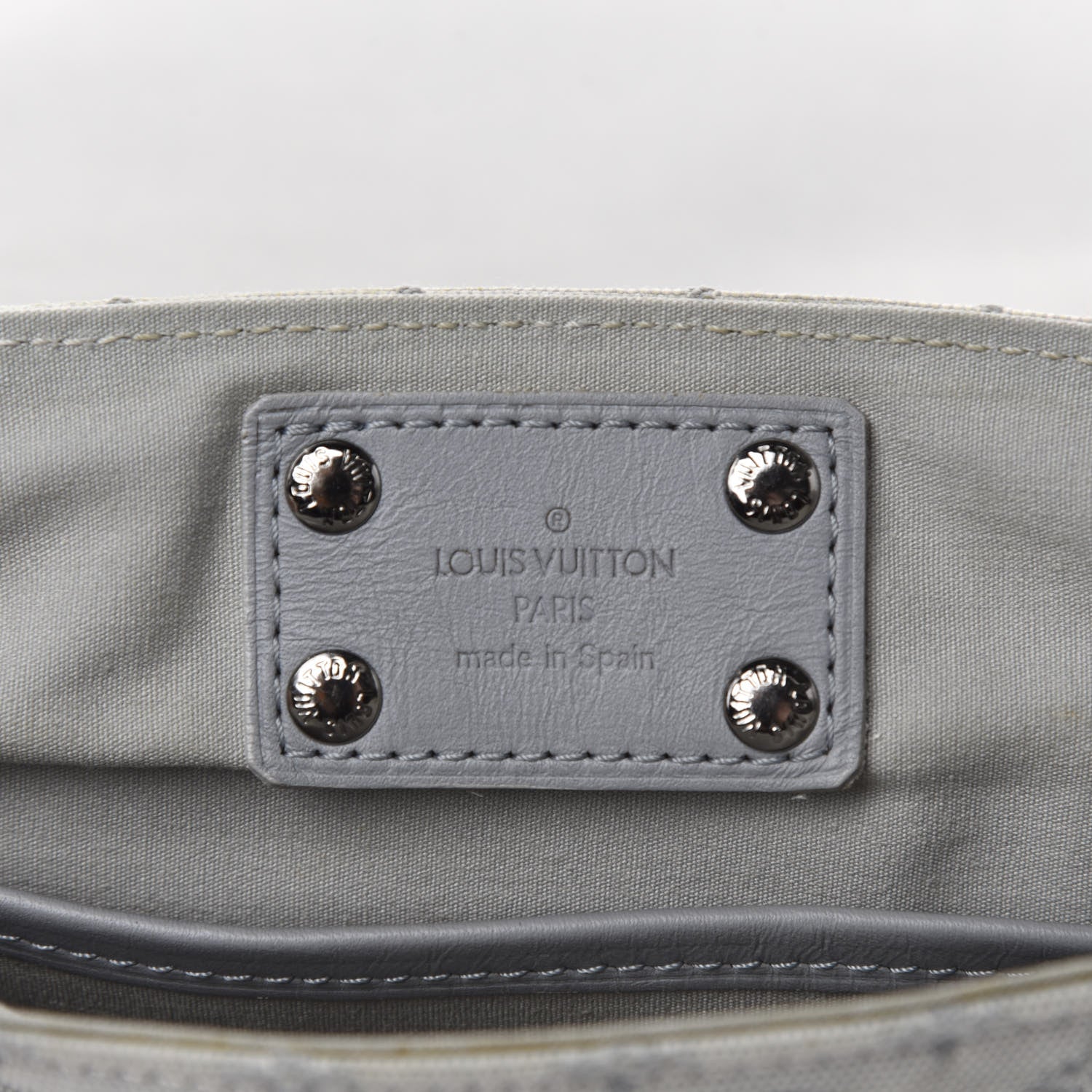 Louis Vuitton Mini Monogram Patchwork Conte De Fees Musette Grey 10 of 12