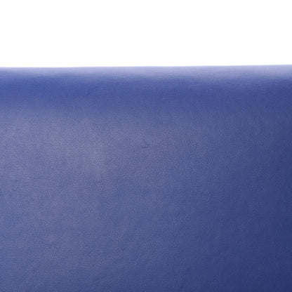 Mansur Gavriel Calfskin Envelope Flat Clutch Blue 10 of 11