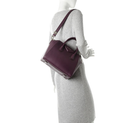 Givenchy Sugar Goatskin Small Antigona Dark Purple 2 of 8
