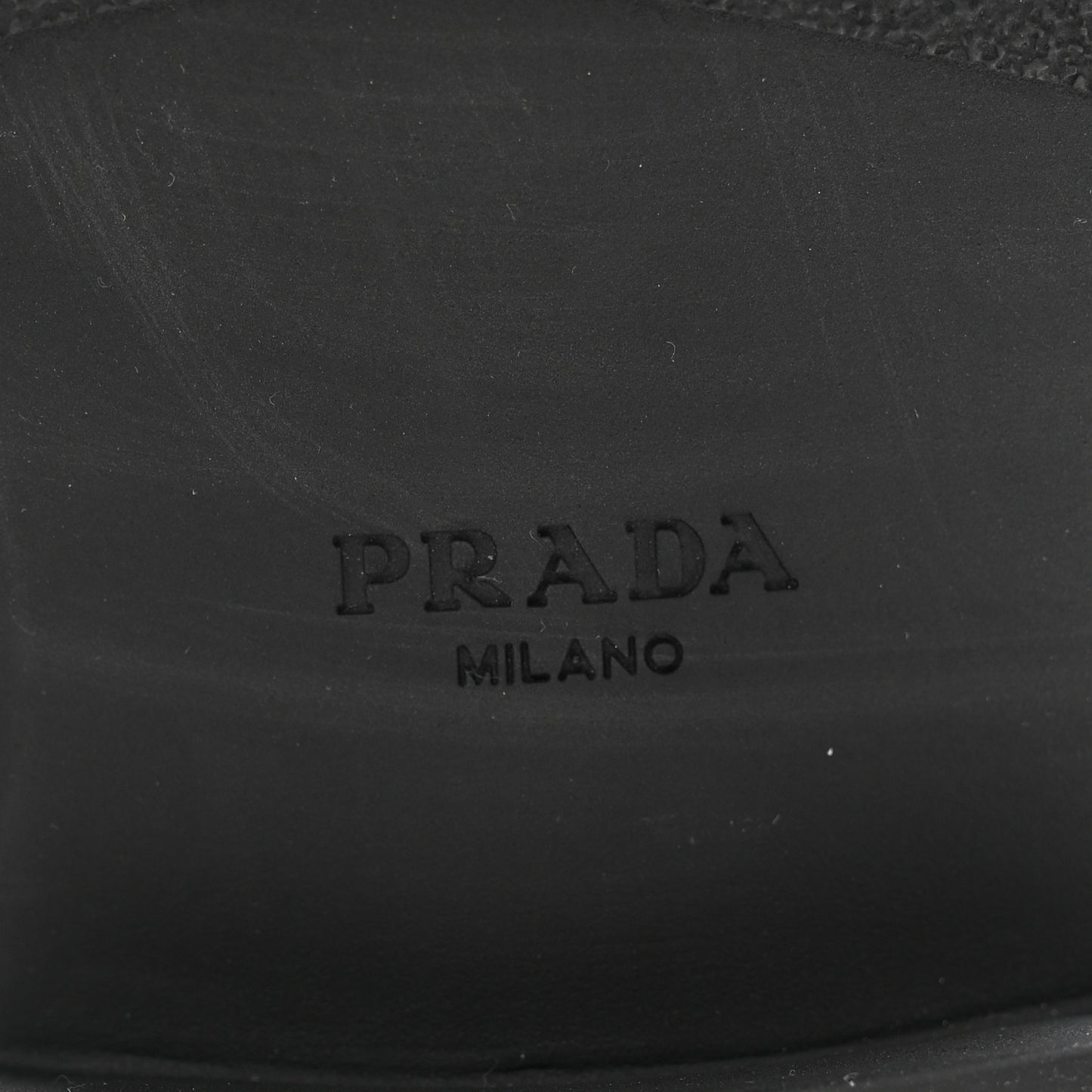 Spazzolato Metal Triangle Logo 50mm Loafers 37 Black