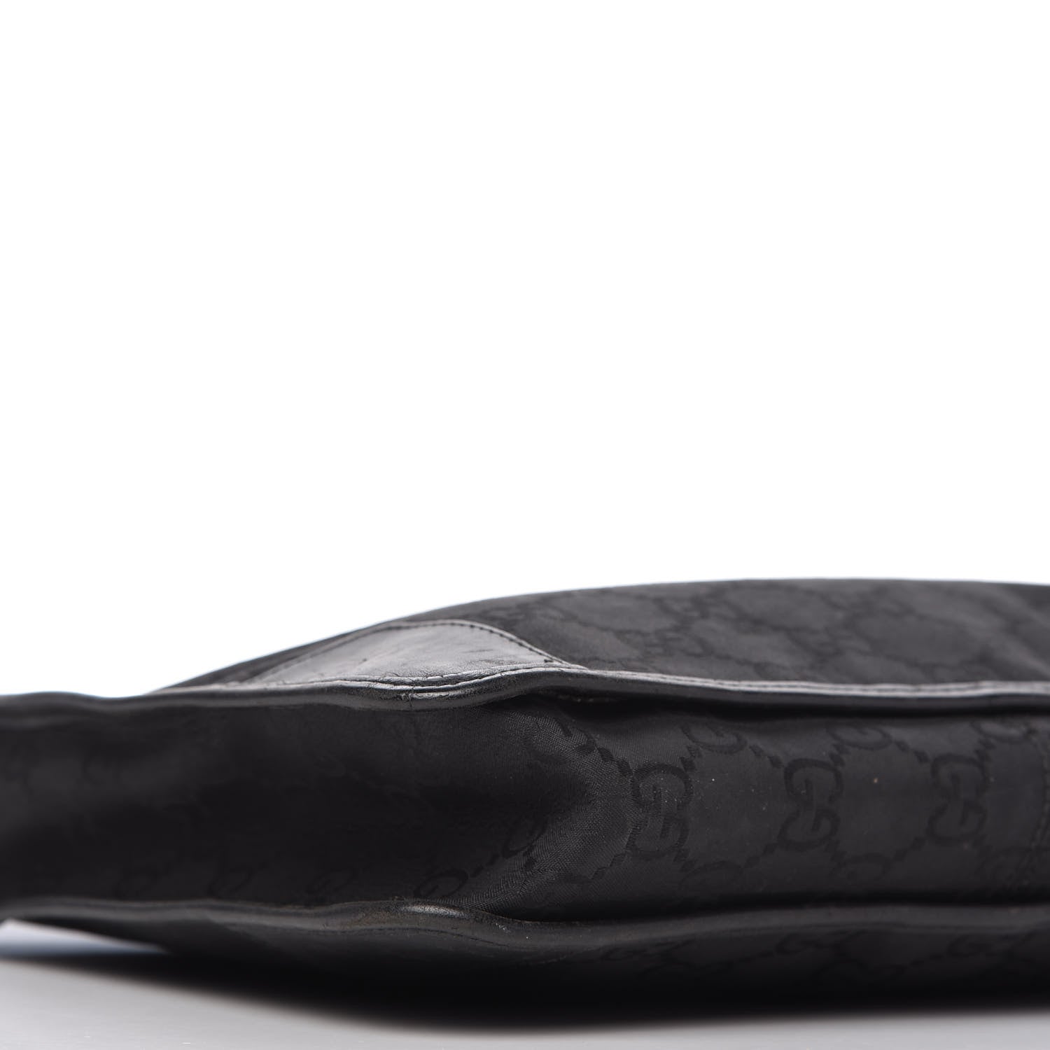 Gucci Nylon Monogram Shoulder Bag Black 6 of 13