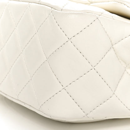 Chanel Lambskin Quilted Mini Pearl Crush Flap White 10 of 11