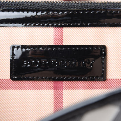 Burberry Nova Check Small Canterbury Tote Black 6 of 8