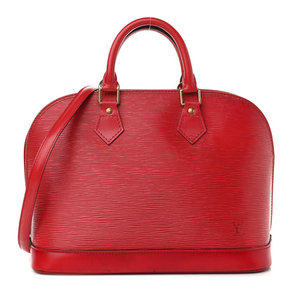 Louis Vuitton Epi Alma PM Castillan Red 1 of 10
