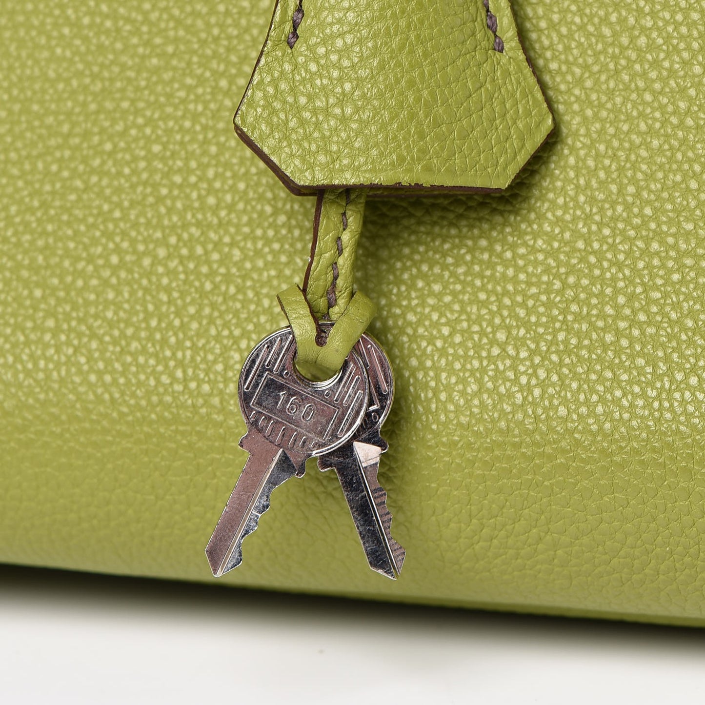 Togo Birkin 35 Vert Anis