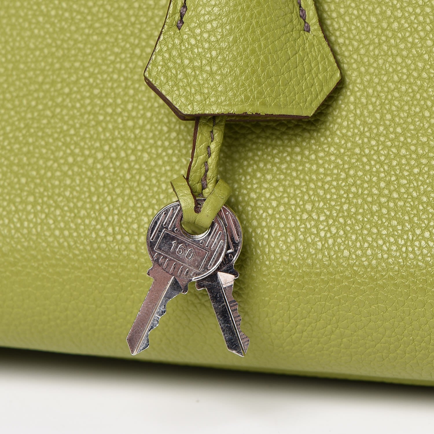 Hermes Togo Birkin 35 Vert Anis 22 of 41