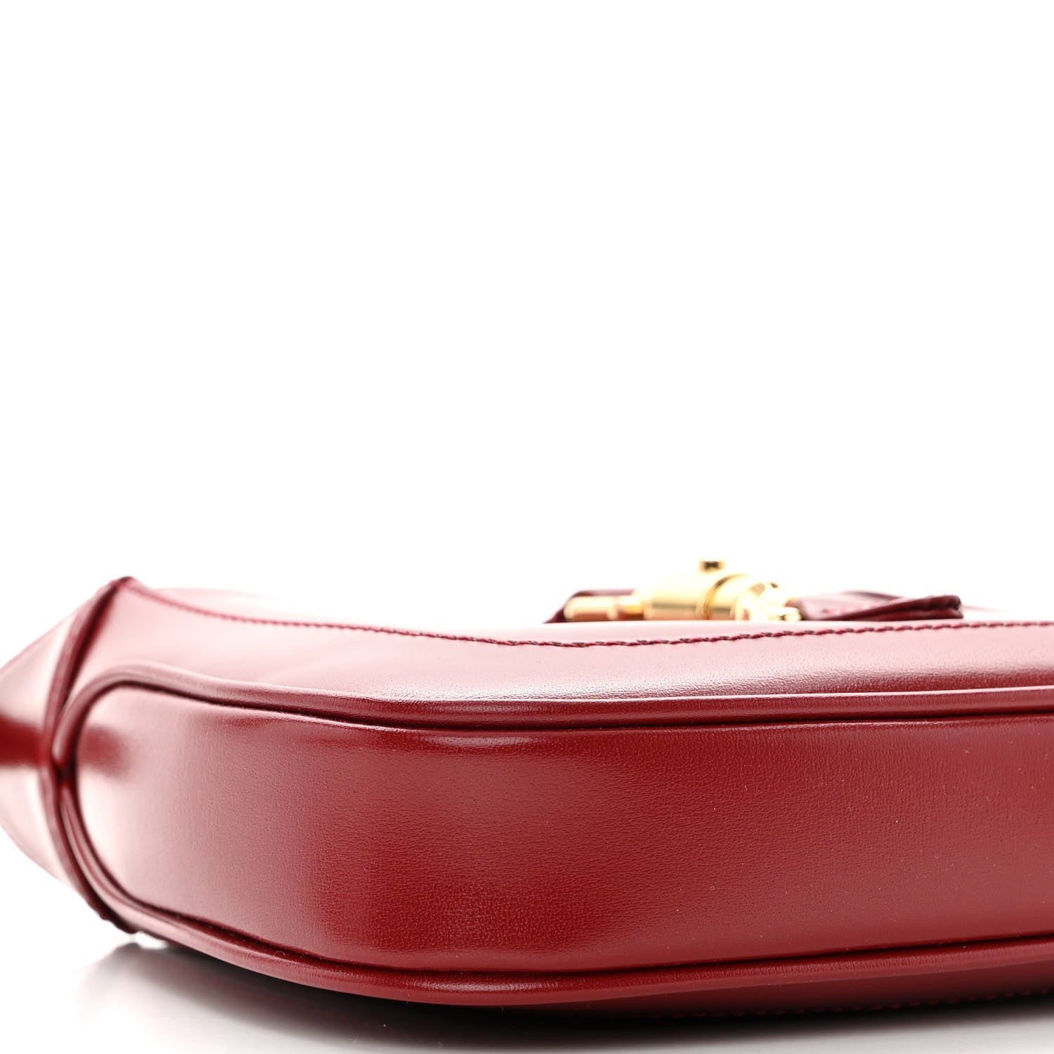 Gucci Boarded Dyana Lux Calfskin Mini Jackie 1961 Hobo New Cherry Red 8 of 9