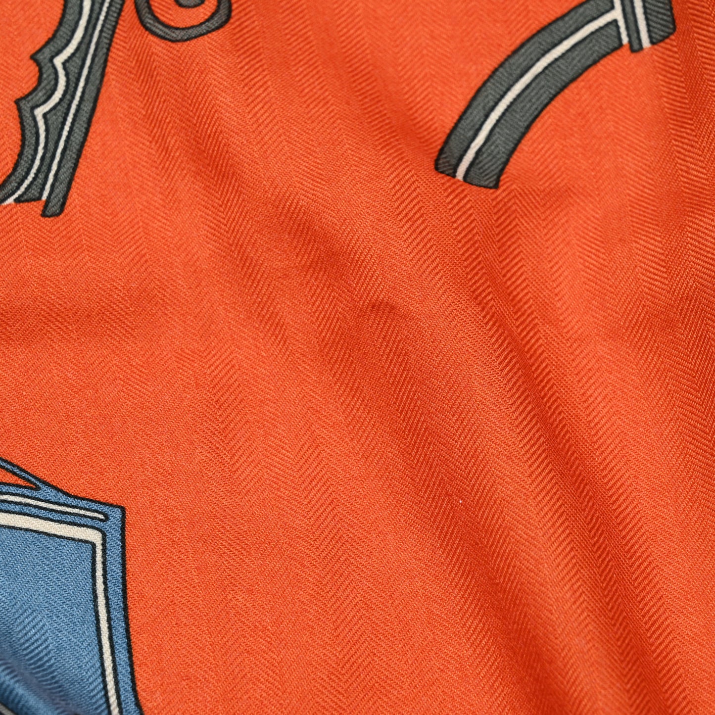 Cashmere Silk Ex-Libris Giant Triangle Scarf