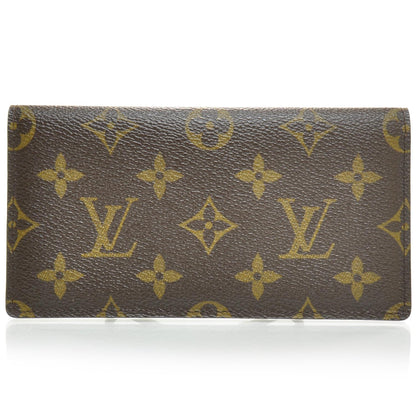 Louis Vuitton Monogram Simple Checkbook Holder Wallet 1 of 8