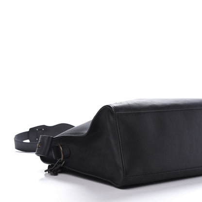Balenciaga Veau Soyeux Perforated Blackout Hardware City Black 7 of 11