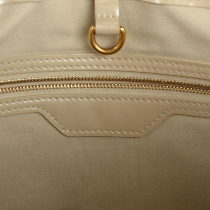 Louis Vuitton Vernis Wilshire MM Blanc Corail 7 of 10