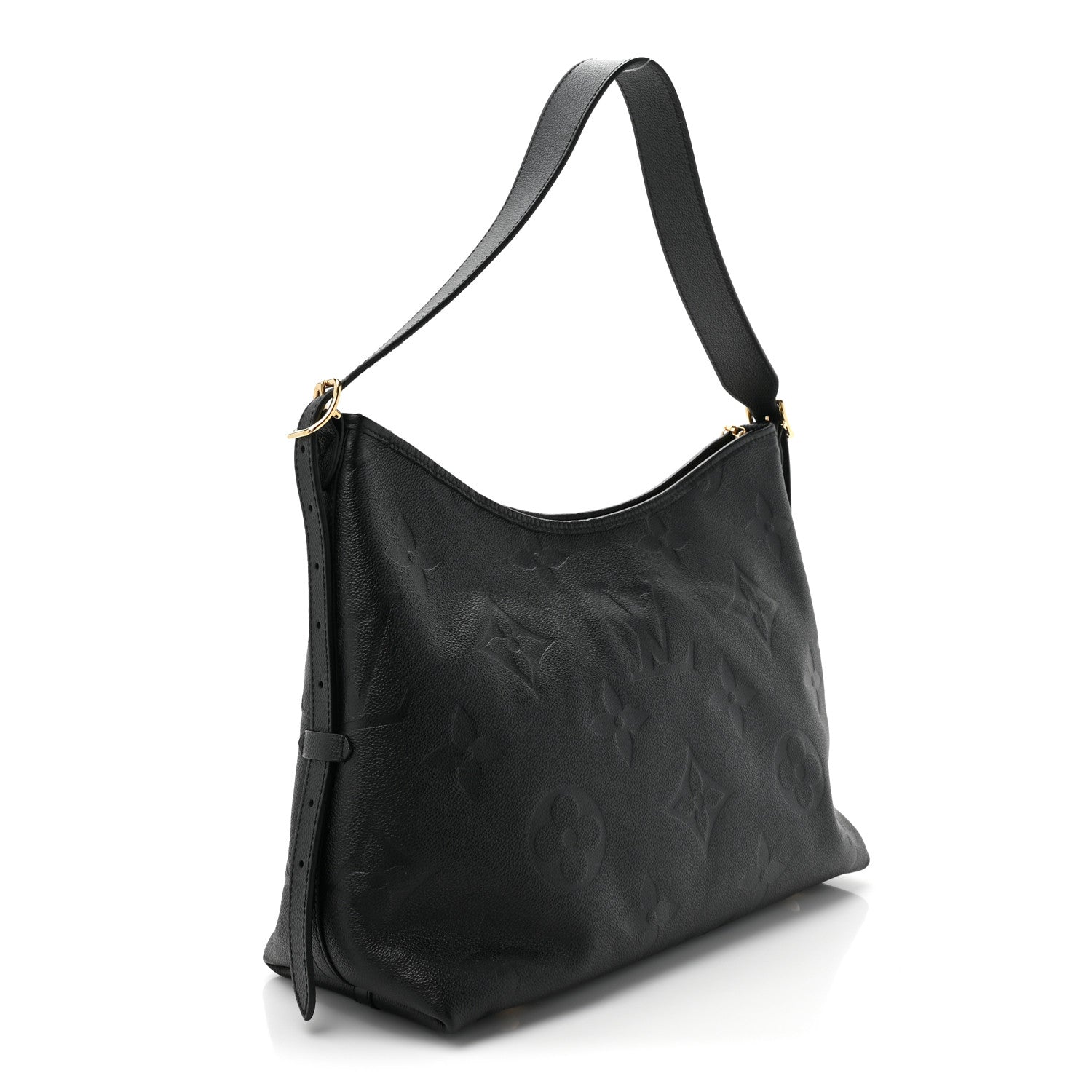 Louis Vuitton Empreinte Monogram Giant CarryAll MM Black 4 of 12